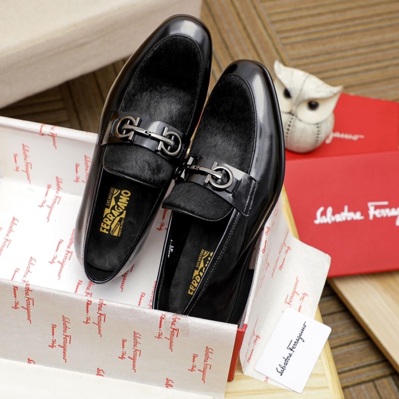 Ferragamo Leather Shoes